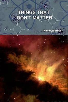 Saker som inte spelar någon roll