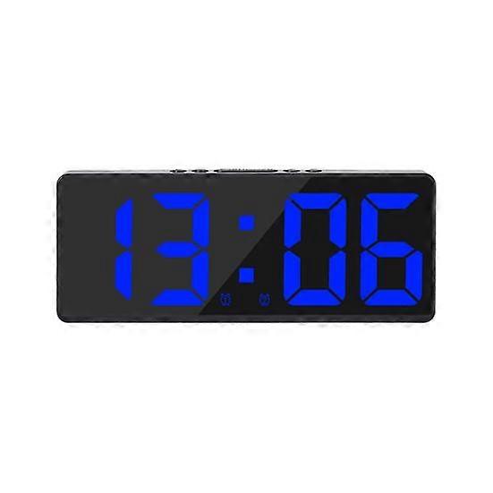 Temperature Display Large Screen Creative Decorative Anti-disturb Function Desktop LED Clock Electronic Alarm