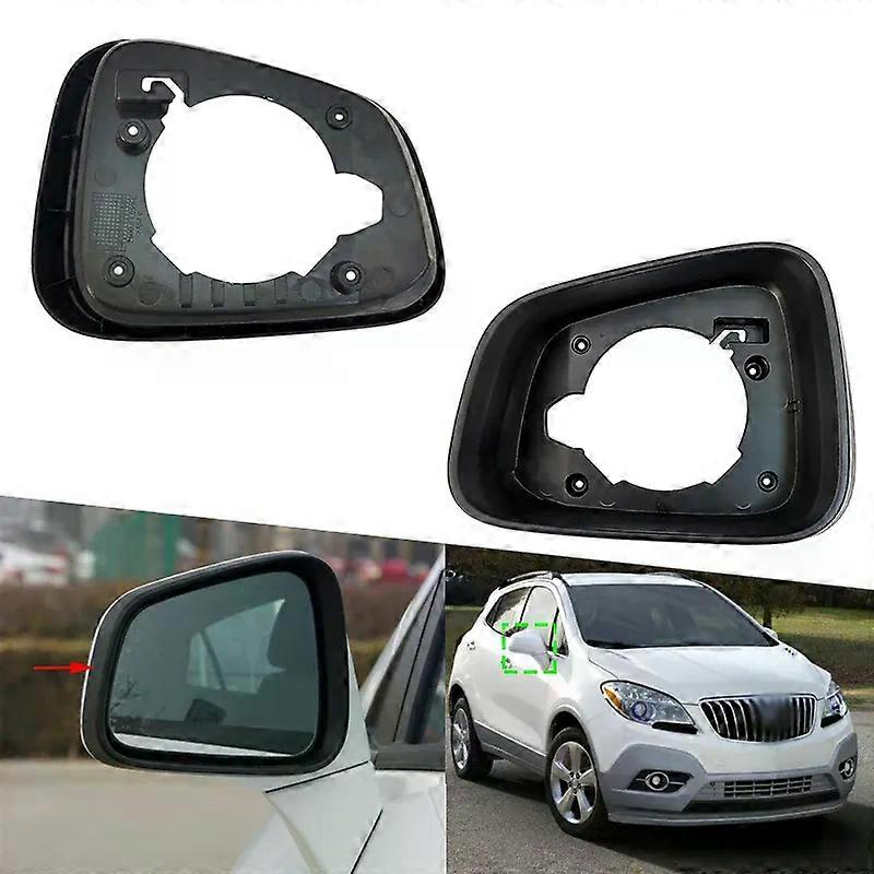 Applies to Auto Rearview Side Mirror Frame For Buick Encore For Chevrolet Trax For Opel Mokka X 2013-2018 Wing Mirror Bezel Panel Cover