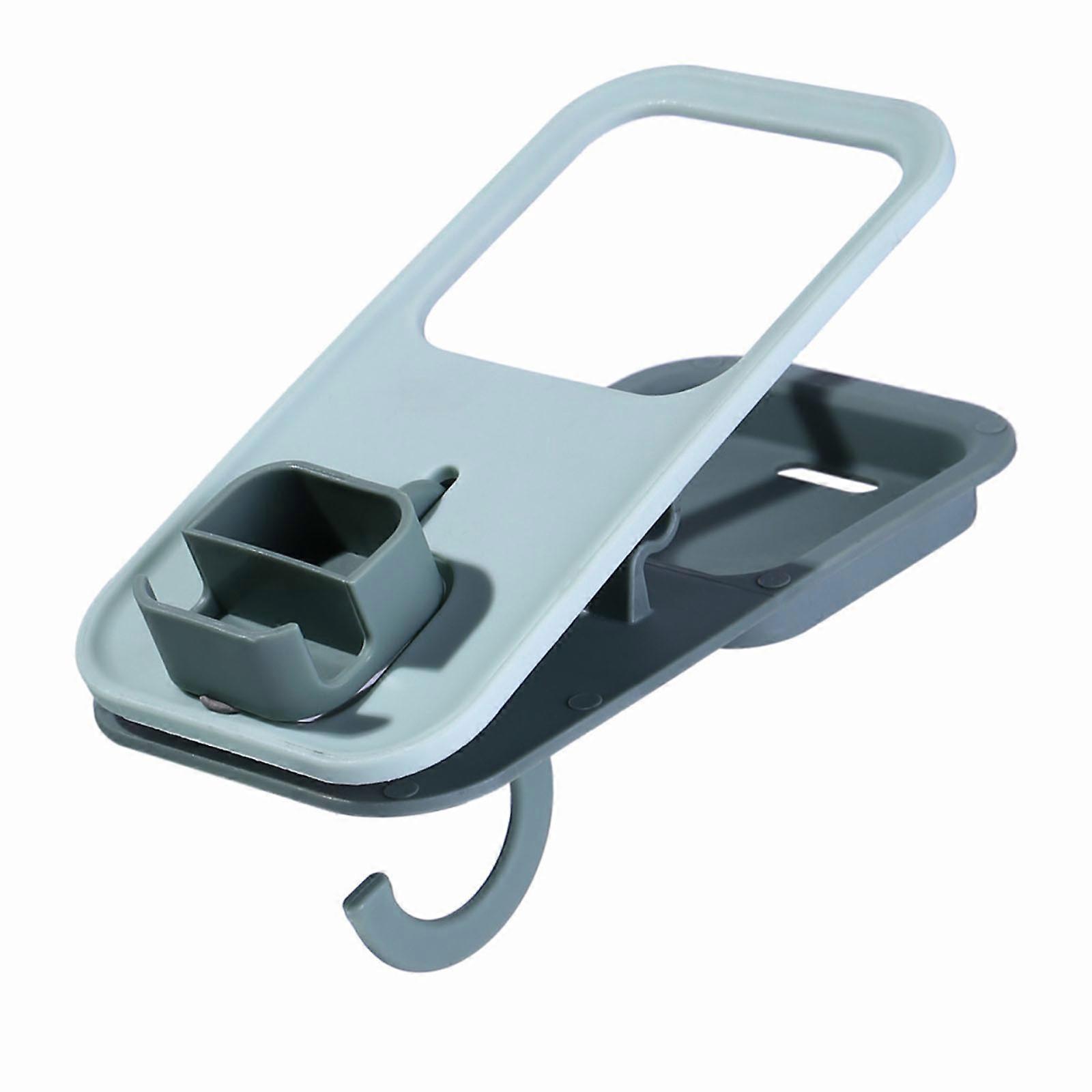 Multi-functional Bracket Rack Clip Student Umbrella Schoolbag Table Edge Hook Water Cup Anti-fall Storage Finishing Rack Blue