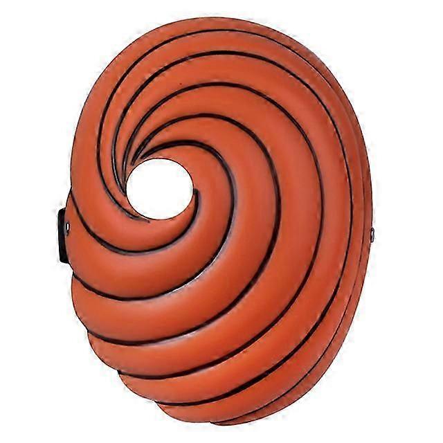 アニメ忍者オビトアカツキコスプレマスクユニセックス仮面舞踏会パーティーハロウィンドレスアップ調節可能なマスクコスチューム小道具アクセサリーハッピーH