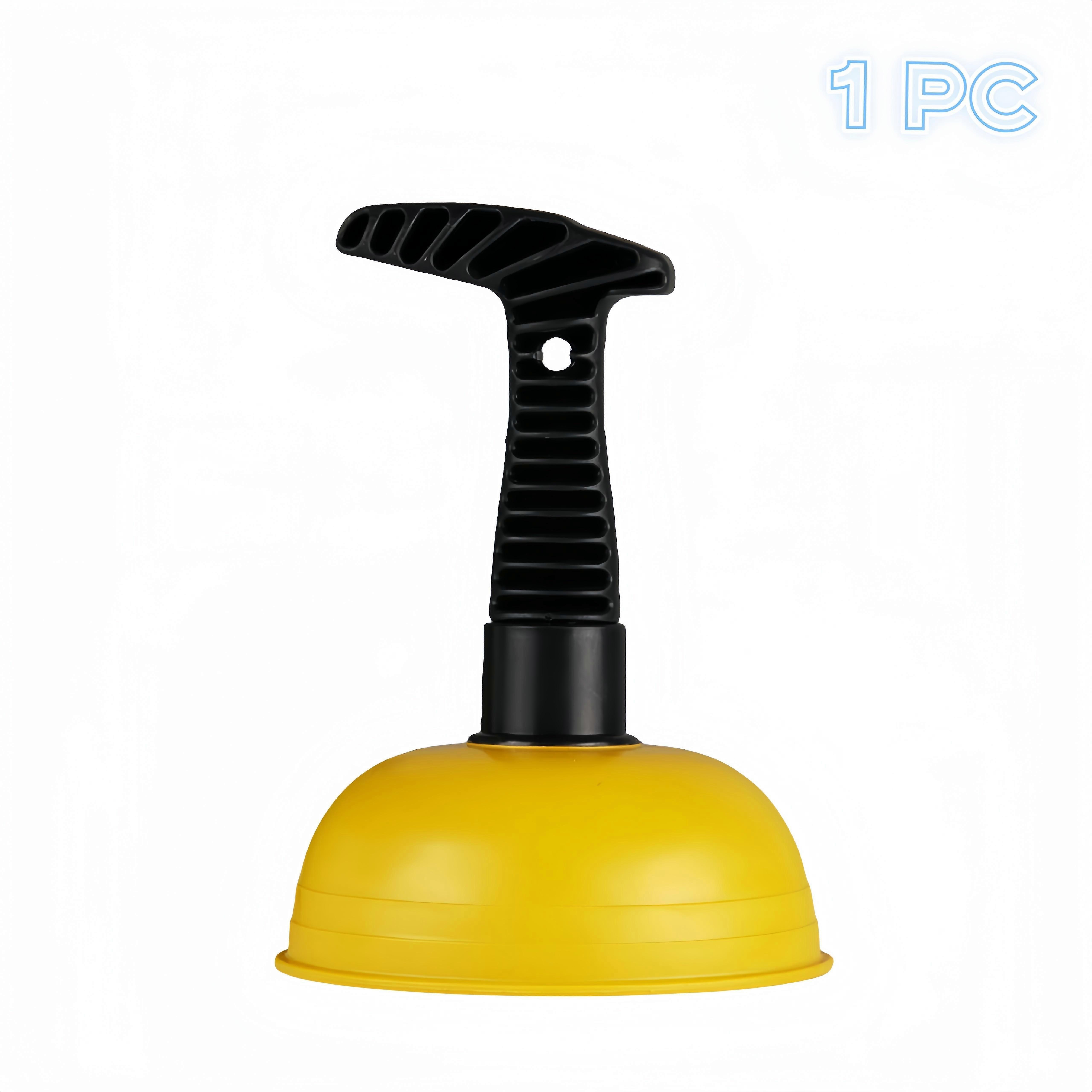 Powerful Mini Plunger for Bathroom, Shower, Bathtub, Toilet, RV, and Kitchen Sink - Easy-to-Use Small Unclogging Tool with Short Handle