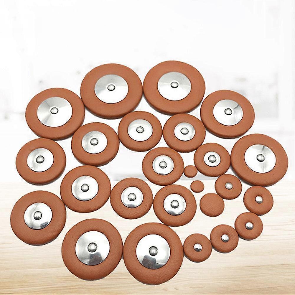 Tenor Saxophone Pads Includes 25 Pads Leather Professional Tenor
