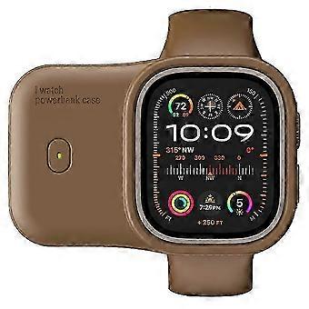 Para Apple Watch Ultra 49mm/ultra 2 49mm Cargador Inalámbrico Magnético Mini Power Bank-Azul medianoche