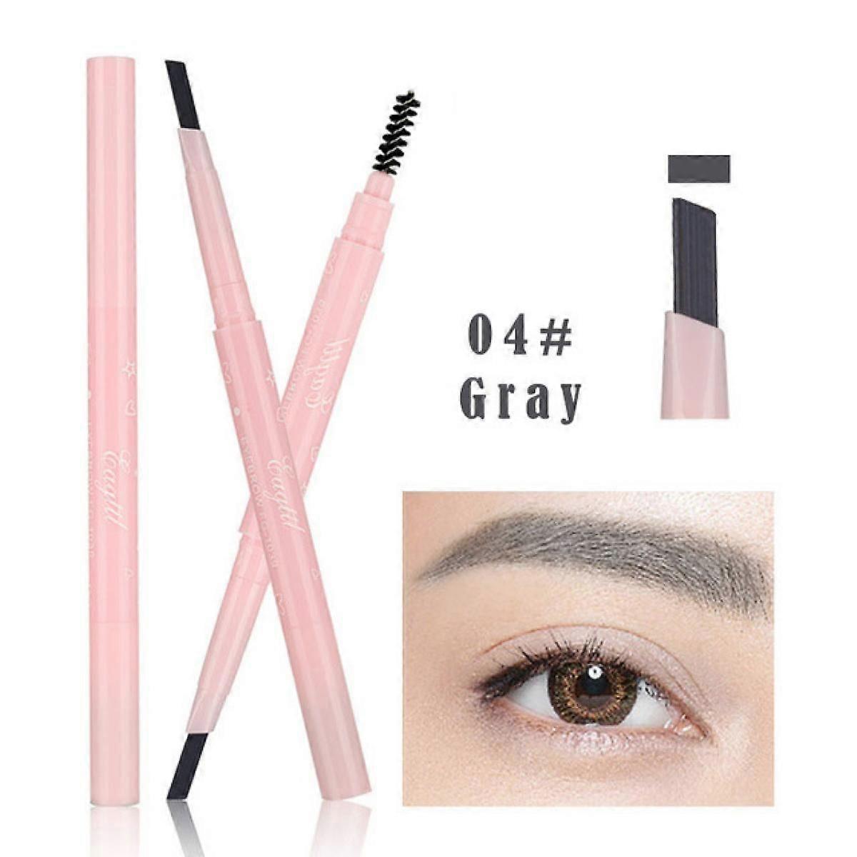 3 Pcs Universal Eyebrow Pencil, Brow Pencil For All Brows From Gray