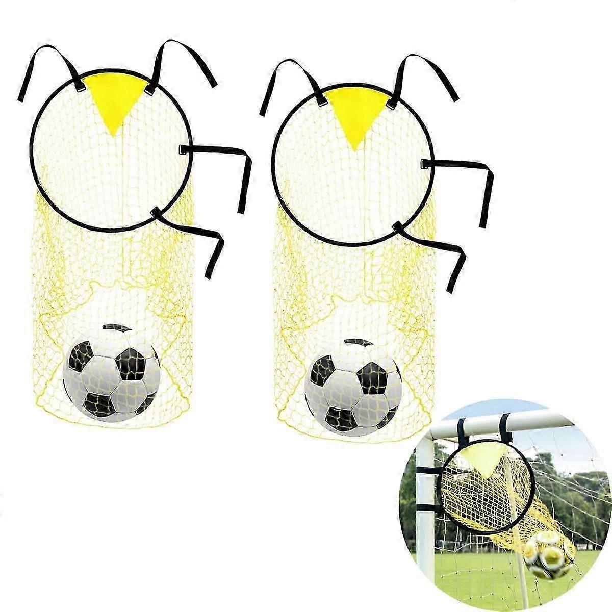 Fußballnetz - Fußball Top Bins Fußball Tor Fußball Trt | Thrng Tet Für Kicking Accuracy Training Gal Target Netze Für Schießen Acccy Training