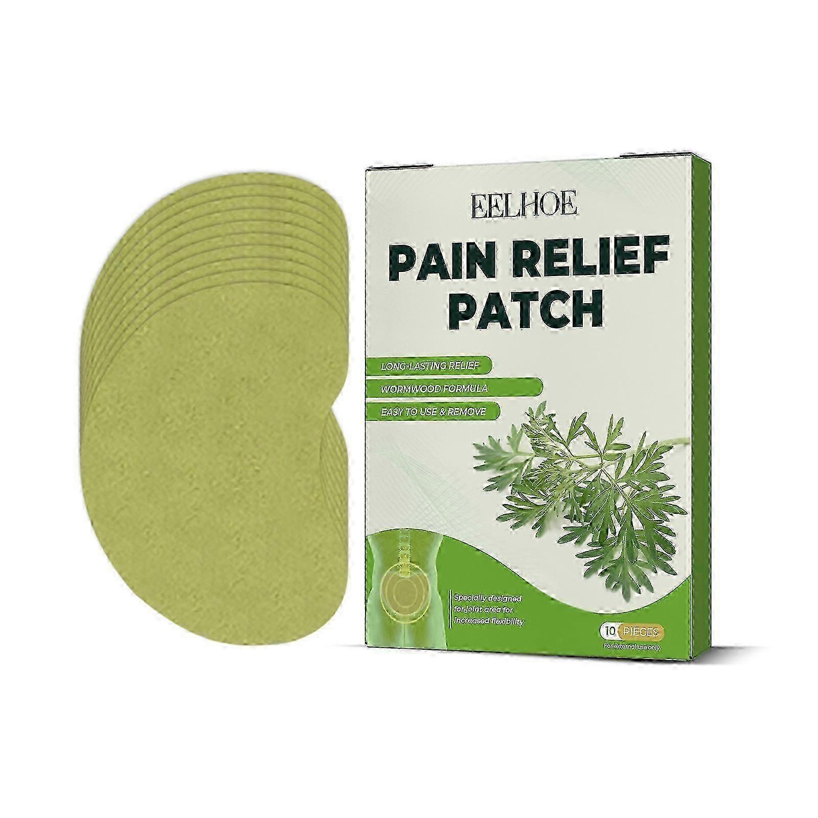 ワームウッドボディケアパッチ ウエスト ネック ショルダー 脊椎 膝関節 ボディケア -10枚入り