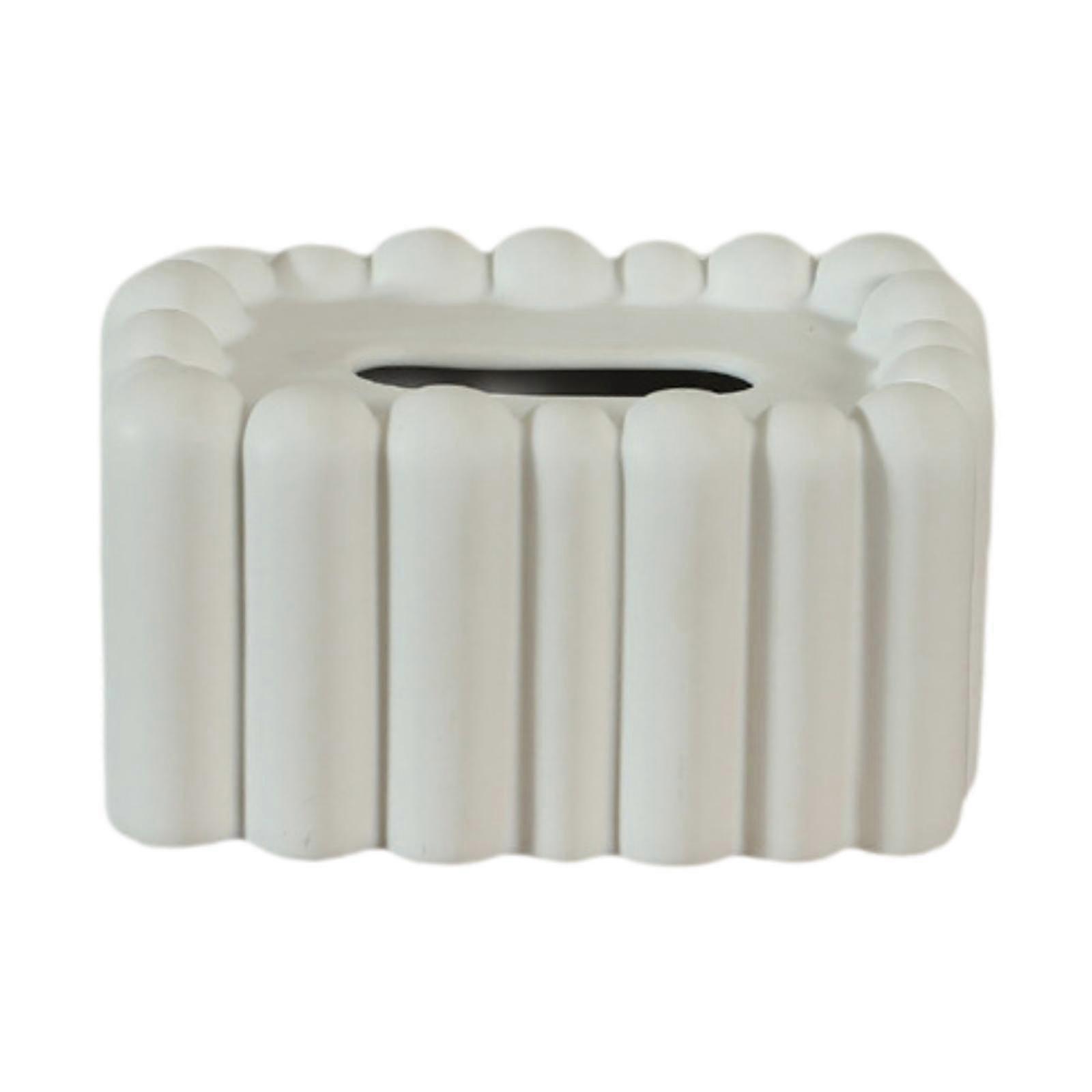 Facial Tissue Holder Napkin Holder Easy to Fill and Access Modern Tissue Box