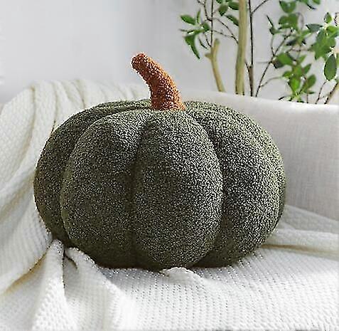 gresskar dekor plysj gresskar pute, halloween gresskar fylt leketøy gresskar 3d formet pute for hjemmedekor