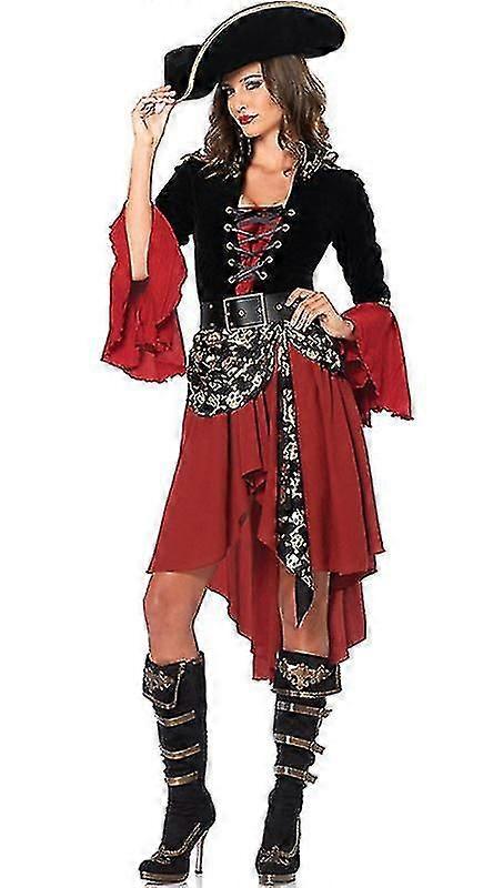 レディース海賊キャプテンドレスコスチューム、仮装コスチューム