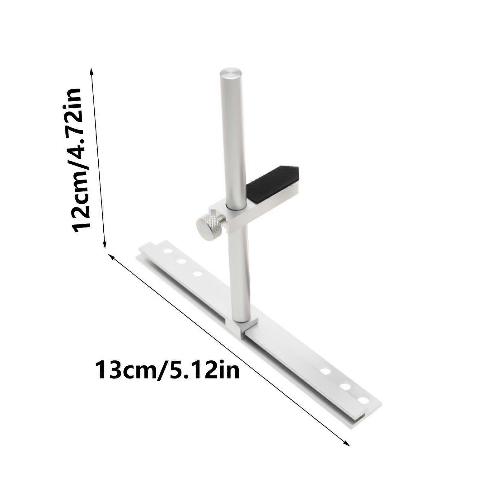 Metal Graphics Card Stabilizer Holder for Preventing GPU Bending in Desktop Computer Case Black/Silver Matte Finish Silver