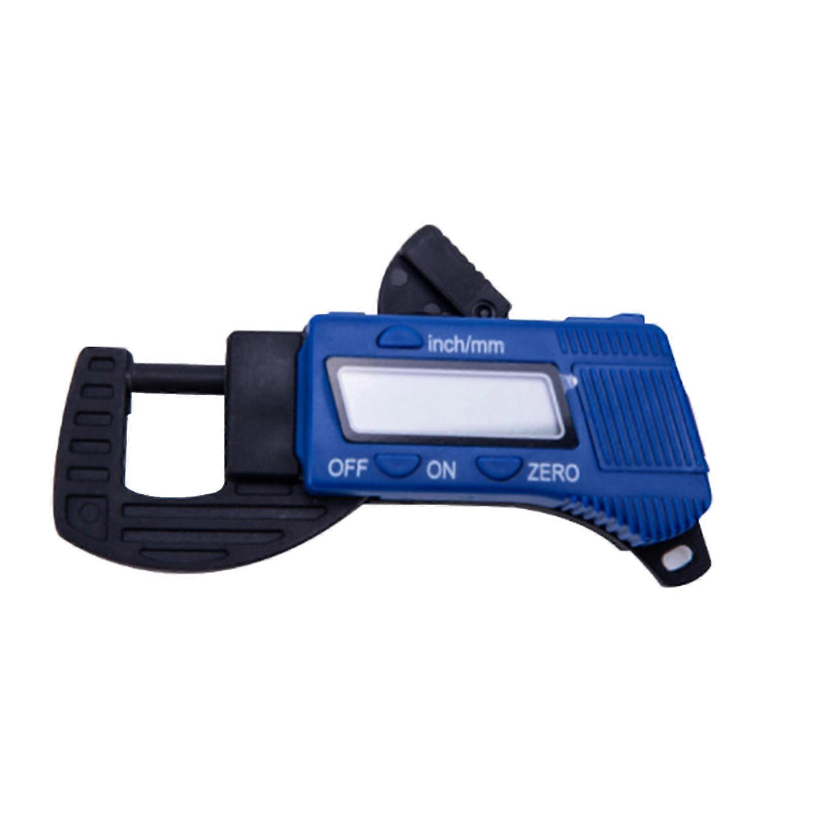 Horizontal Electronic Thickness Gauge Digital Display Caliper Thickness Measuring Tool Meter Portable 0-12.7mm Accuracy