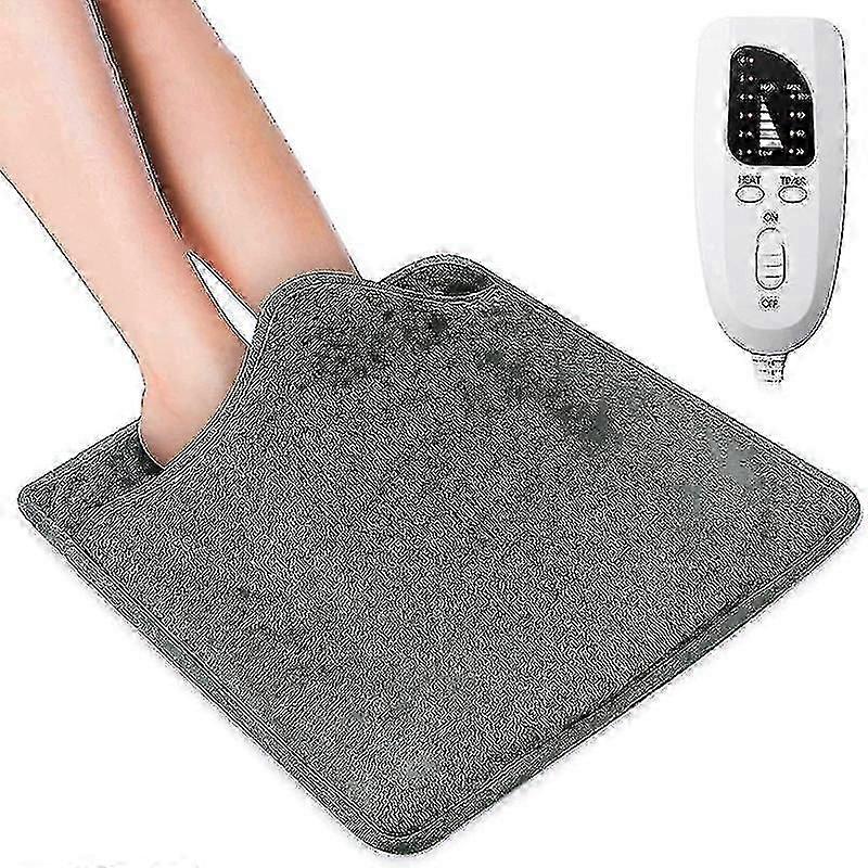 Electric Heated Foot Warmers Foot Heating Pad 6 Temperature 40x40cm