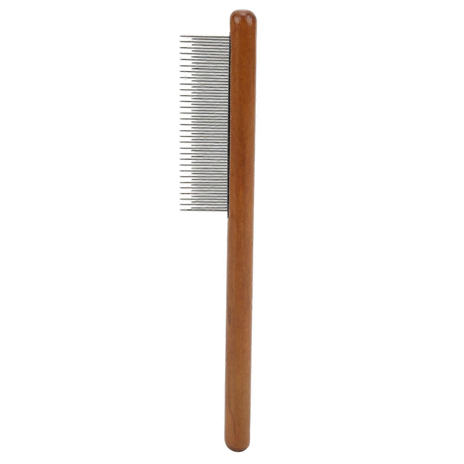 Cat and Dog Comb Remove Floating Hair Reble Wood Pet Open Knot Comb for Pet Cats Dogs