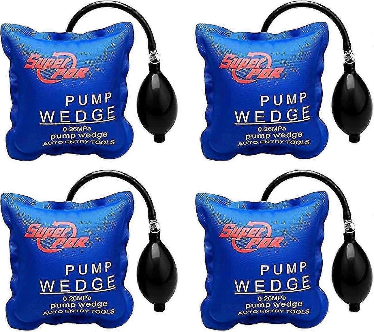 Unbrand 4 Pcs Car Inflatable Lifting Cushion Diy Pump Wedge Each Piece Can Bear 300 Kg Leve Furnitur