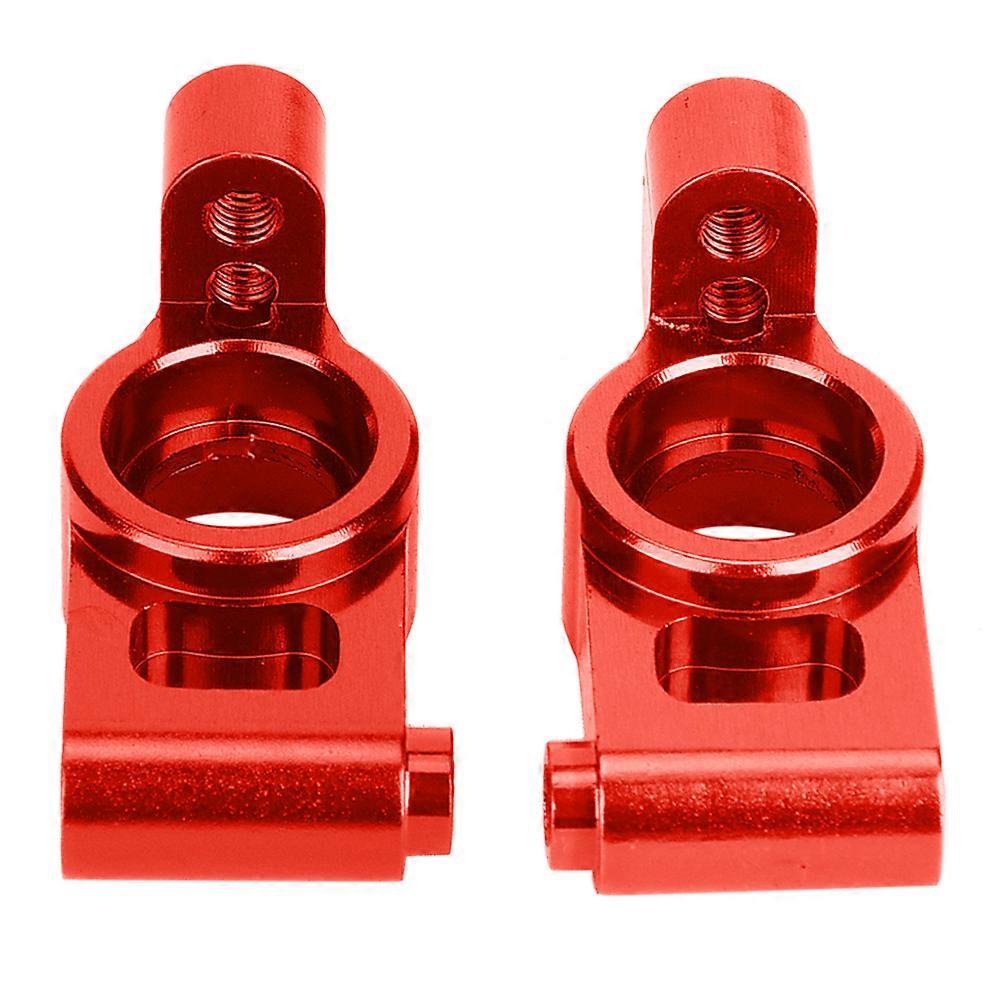 2pcs Rear Hub Replacements Accessory Parts Fit for HPI RS4 1/10 RC Hobby Model CarRed