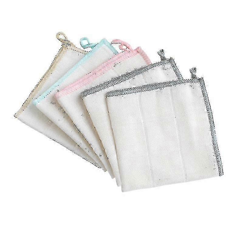 5pcs Absorbent Dish Towels