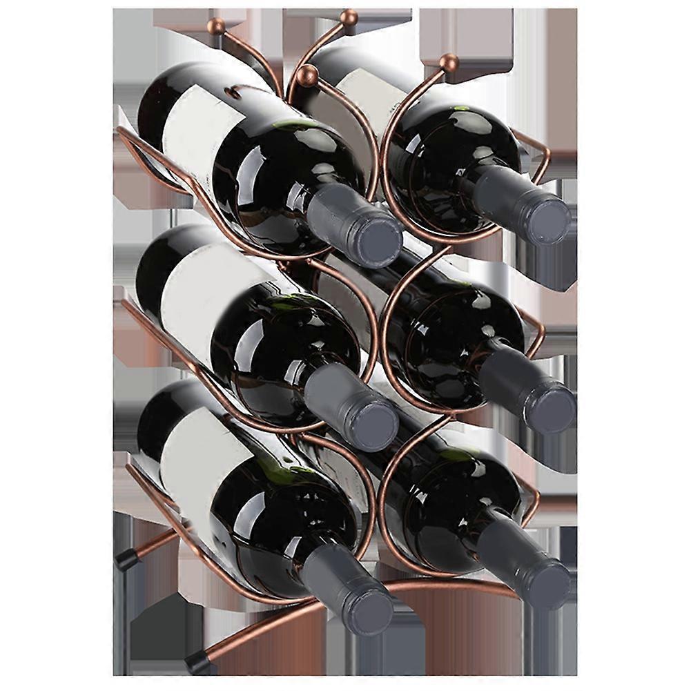 Branch Shaped Rack Iron Art Wine Display Rack