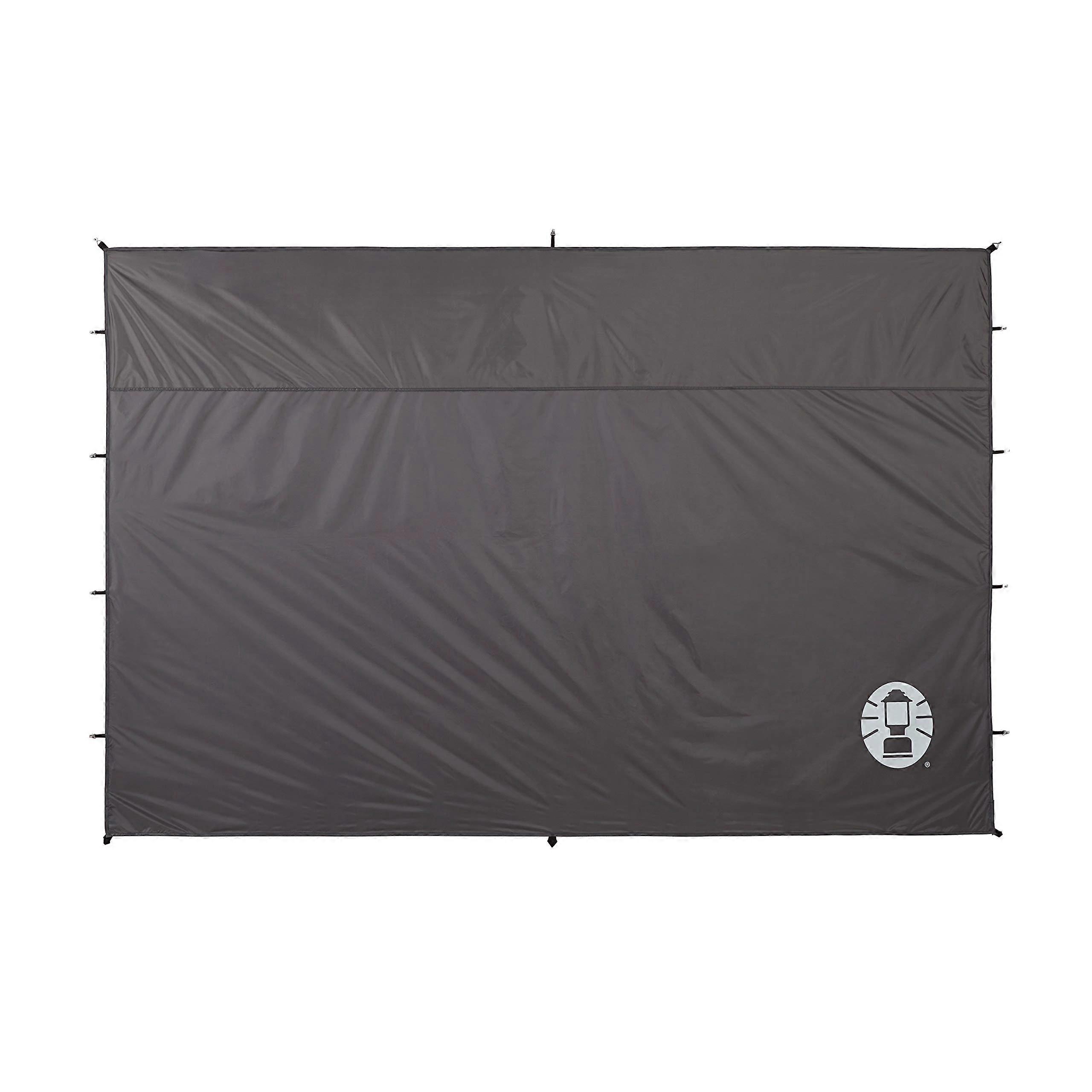 10x10FT Open awning Coleman side wall accessory for solar shelters, removable shelter wall to prevent sun, wind and rain, UPF 50+ protection Sun