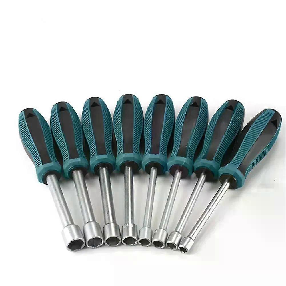 Hex Sockets Sleeve Nozzles Nut Driver Set Screwdriver Set Socket Screwdriver Hand Tool With The Hanging Hole Easy To Hang Up