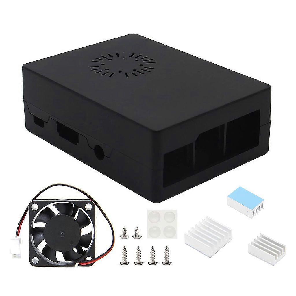 with Cooling Fan Case Enclosure for Pi3B Mainboard Enclosure Box