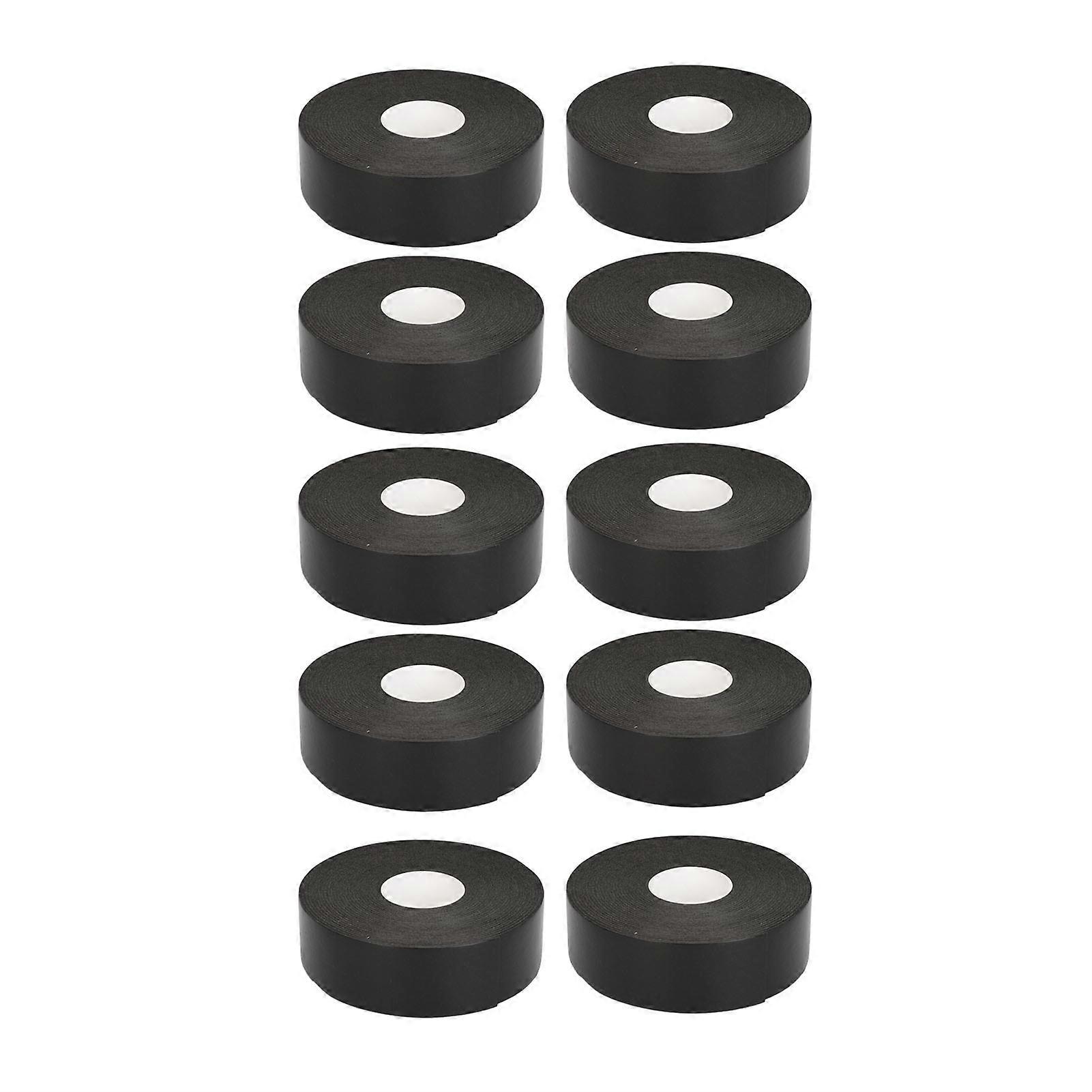 Lot de 10 rubans adhésifs pour extensions de cils, largeur 2,5 cm, forte adhérence, doux, confortable et portable, noir