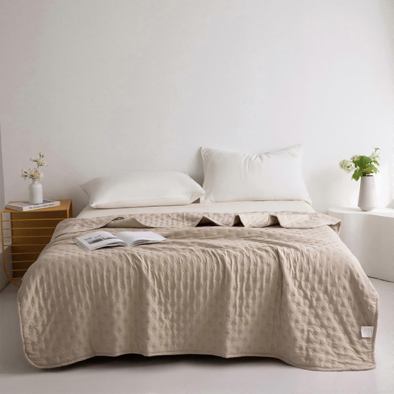 Cooling Breathable Blanket for Night Sweats in Summer