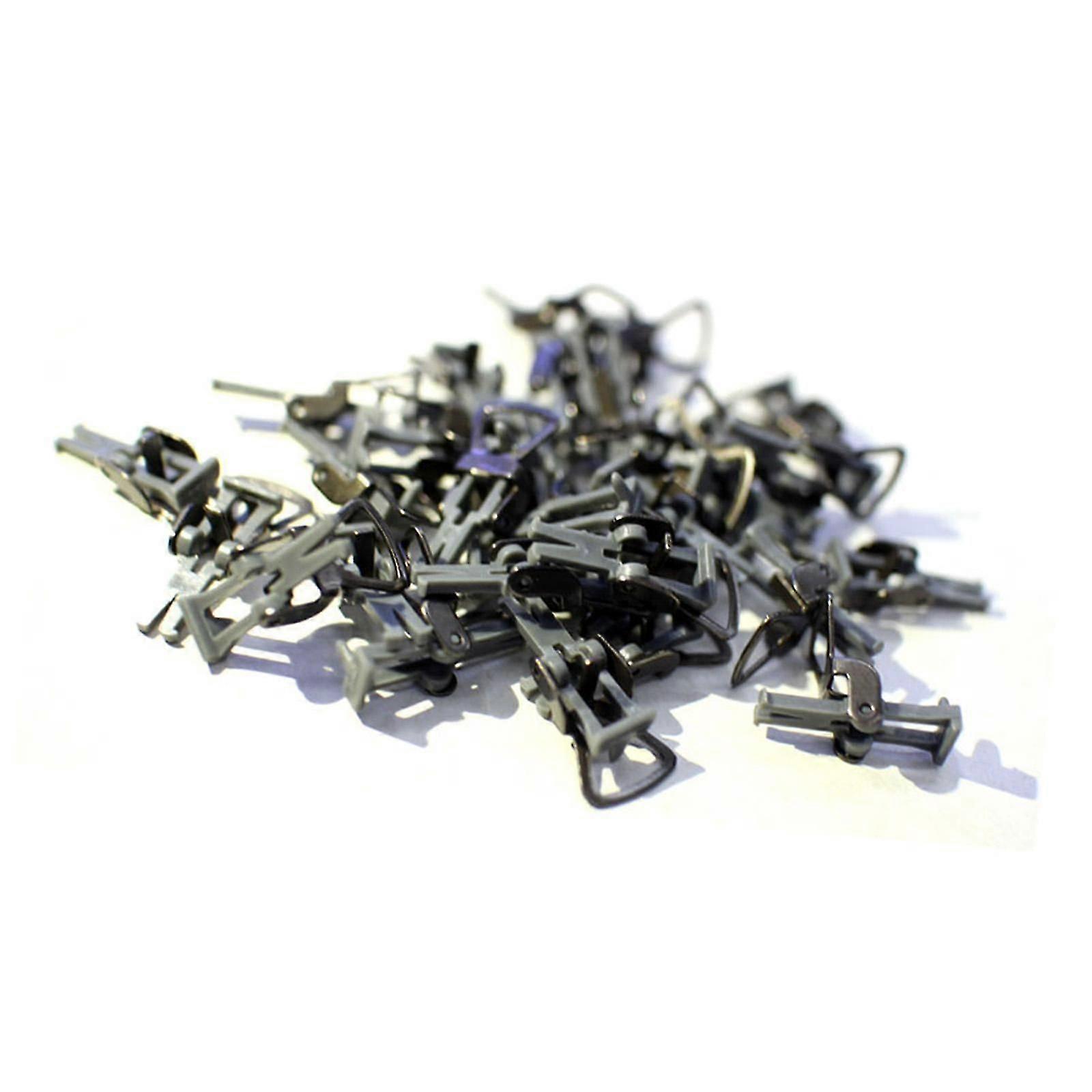 200Pcs HO Scale Train Coupler 1.8cm for 1/87 Scale Freight Car Passenger Car