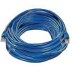CAT6A, STP Patch Cable, W/Boot 100FT, Blue