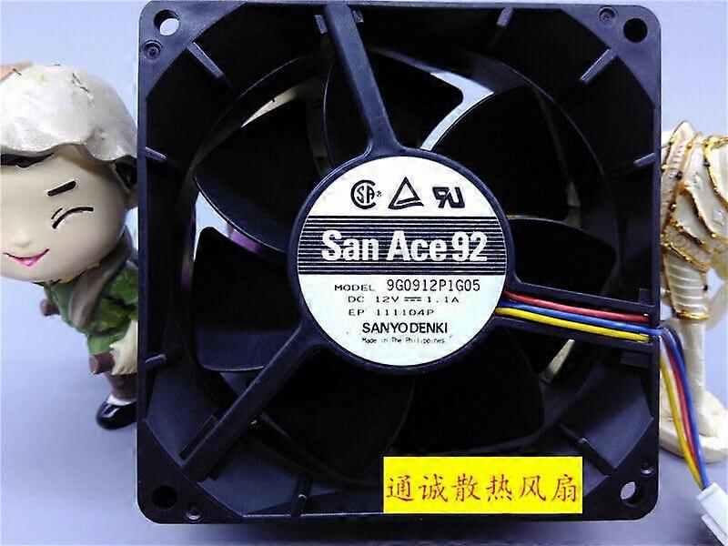9G0912P1G05 9 Cm 12V 1.1A 4-Wire PWM High Air Volume Fan