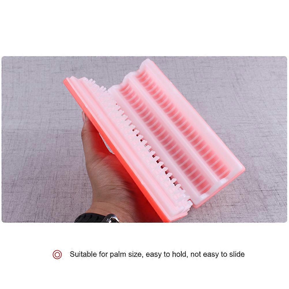 Portable Barbecue Meat Skewer Tool Double/Four Rows 19x7.8x4cm