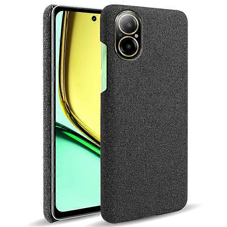 Compatible For Realme C67 4G Phone Case Hard PC+Cloth Mobile Phone Back Cover