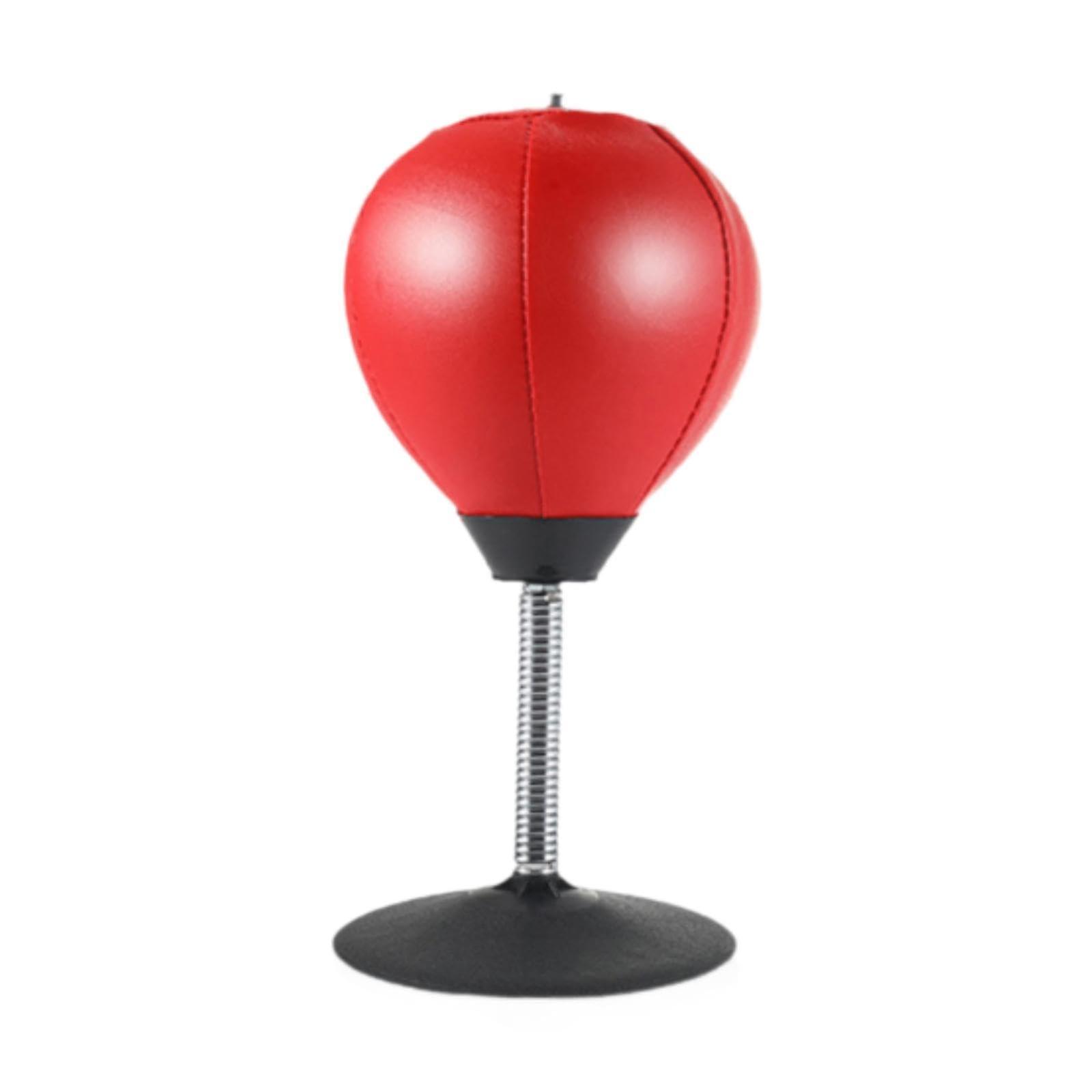 Speed Ball Boxing Desktop Punching Bag with Suction Base for Muay Thai, Kickboxing, and Sparring Training, 12 Inch