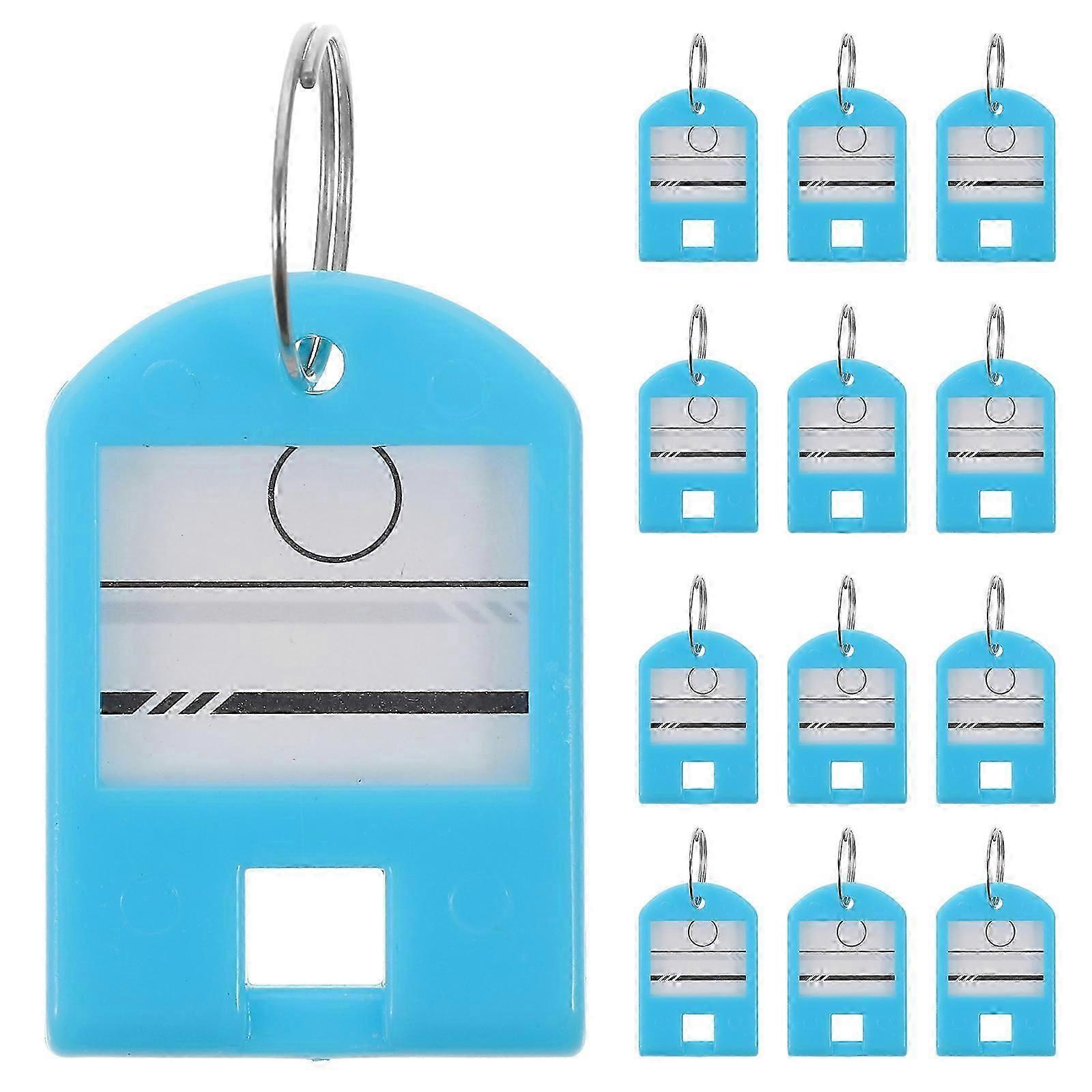 50Pcs Portable Key Tags Compact Key Labels Multi-function Luggage Tags Luggage Accessory