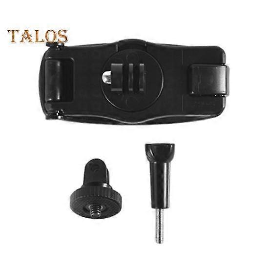360 Degree Rotating Backpack Clip for Insta360X4/Action3/4/Pocket/X3/Ace Pro Adjustable Buckle Design Action Camera Mount for Backpack Shoulder
