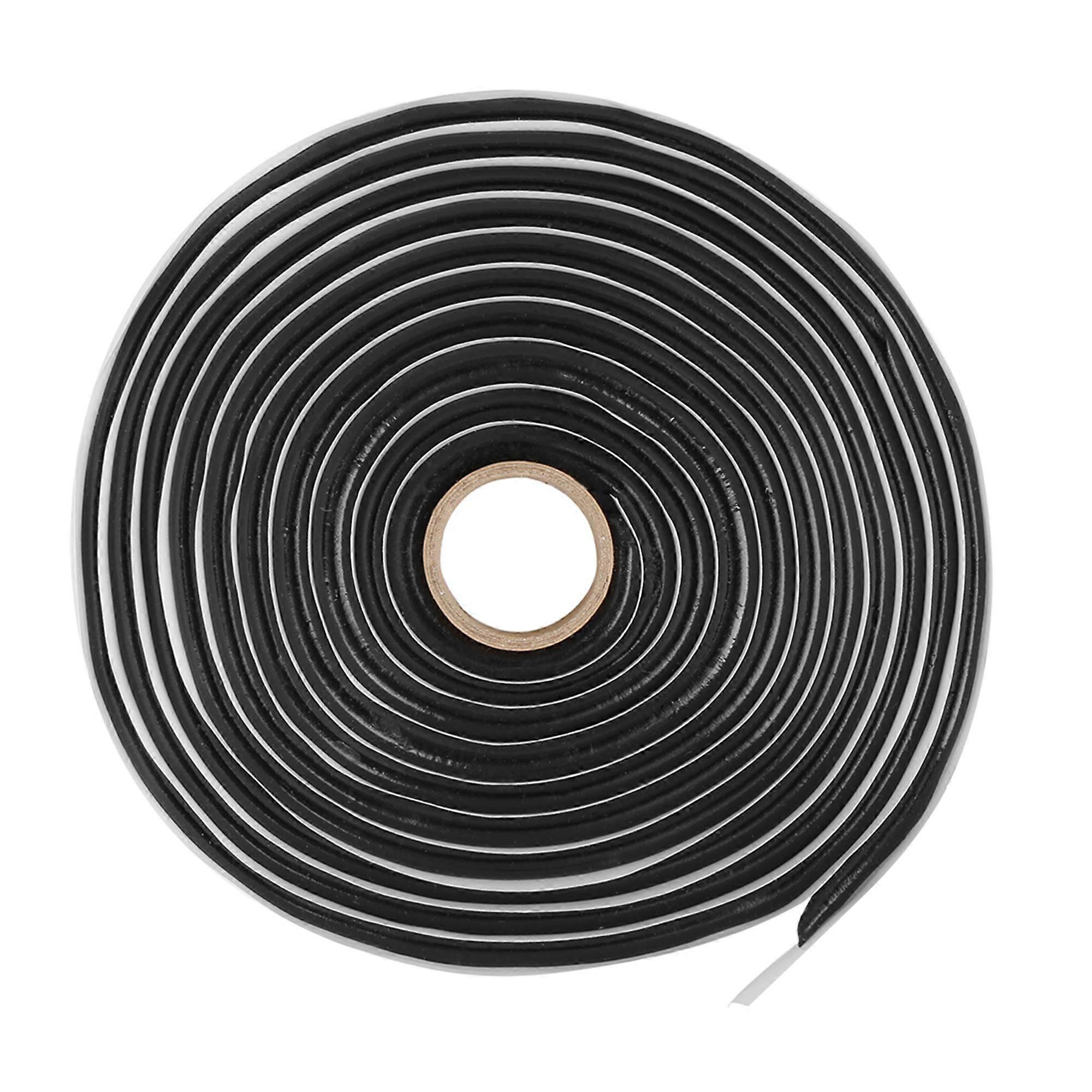 12 Ft Butyl Sealant Tape for Sound Deadening in Cars RVs Windshields Headlights and Doors Black Color