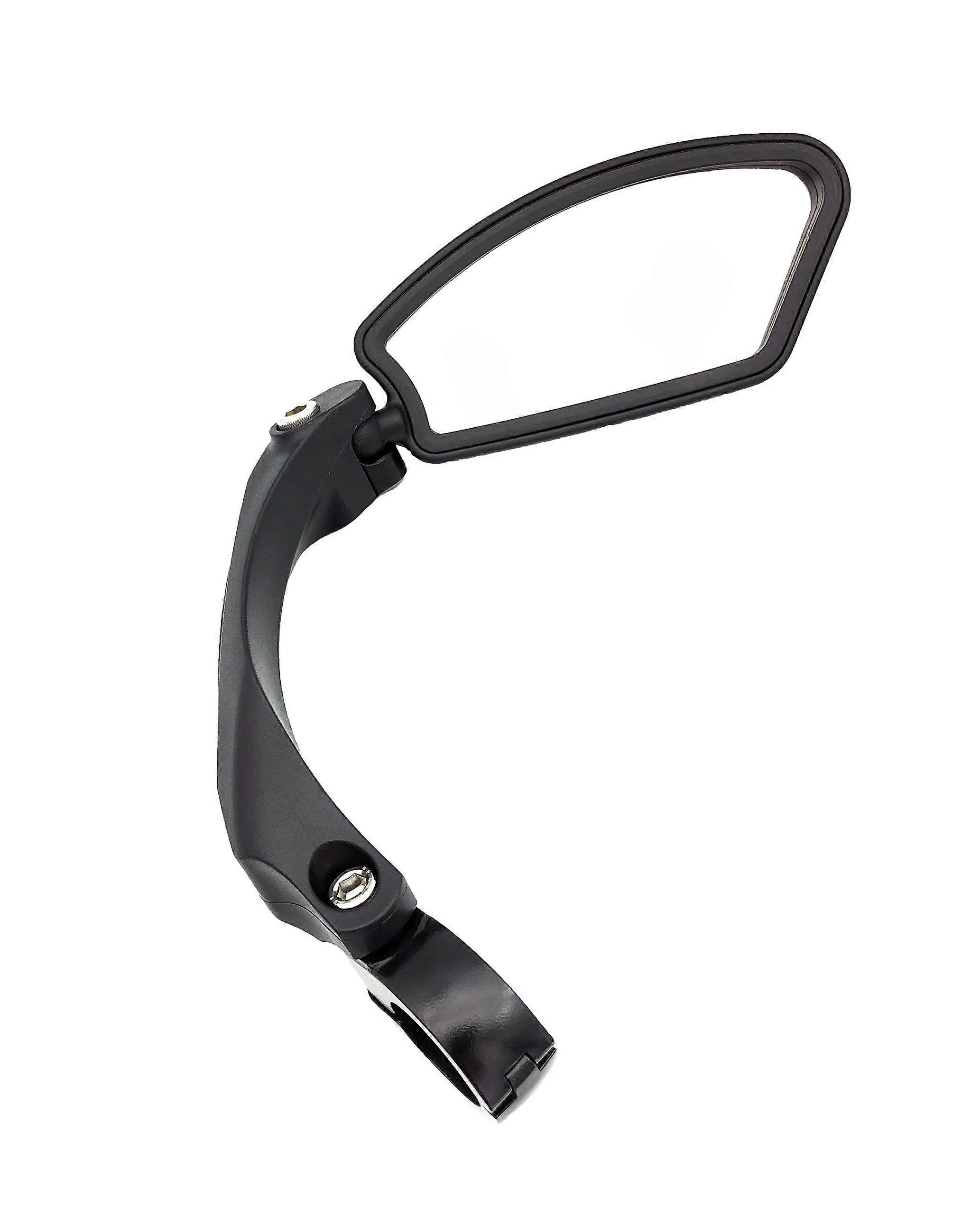 Stainless Steel Lens Handlebar Bike Mirror, Universal Rearview Mirror for Bicycle, Handlebar Mount