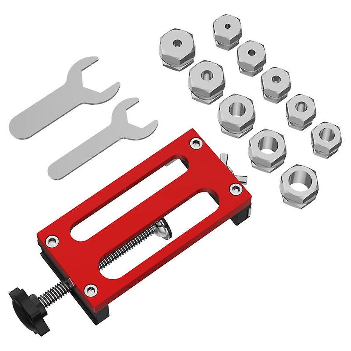 Universal Aluminum Profile Drilling Jig with Drill Sleeve Drill Punching Locator Auxiliary Tool Prof