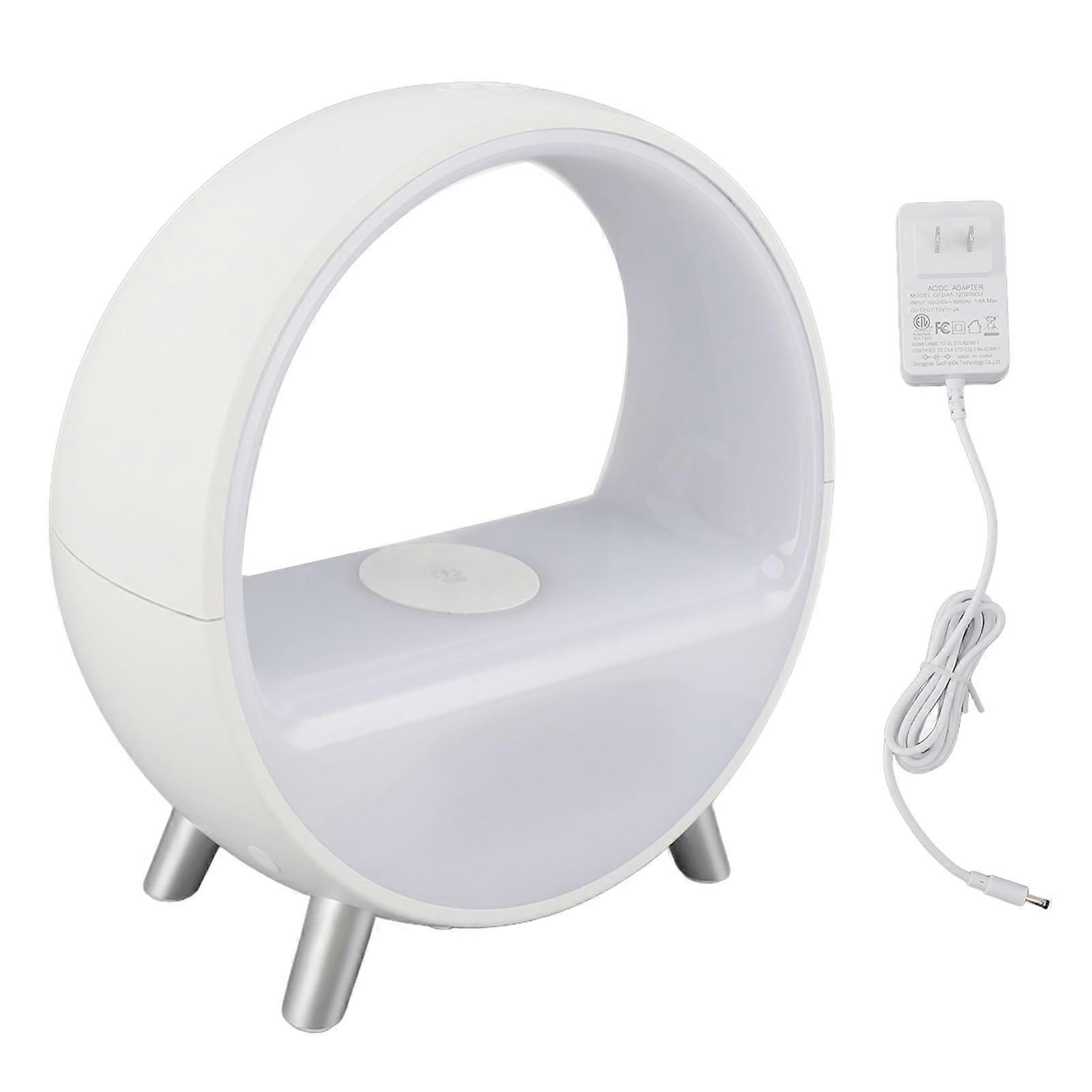 Wake Up Clock Alarm Arches Colorful Ambient Light Bluetooth Wireless Speaker Smart Sound Machine