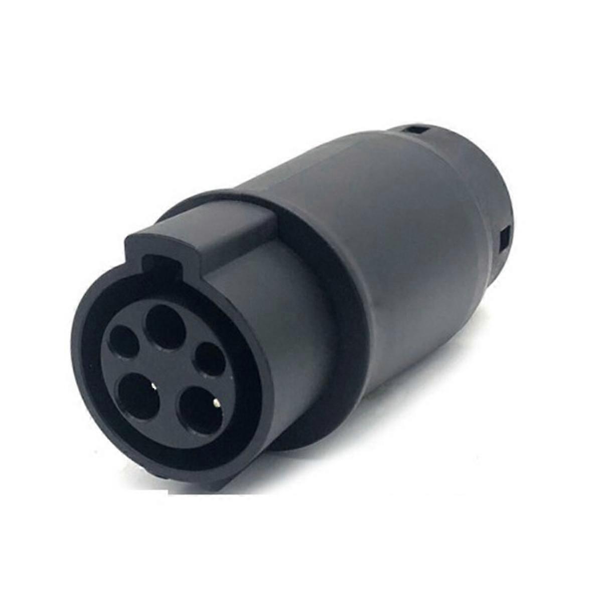 Evse adapter 32a J1772 1-es típusú csatlakozó 2-es típusú csatlakozó, elektromos jármű töltő töltő töltőcsatlakozó