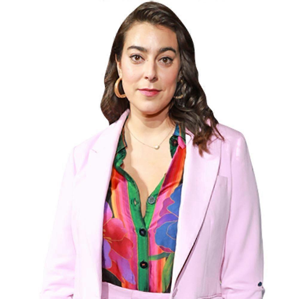 Amanda Cathryn Lehan (Pink Suit) Half Body Buddy Cutout