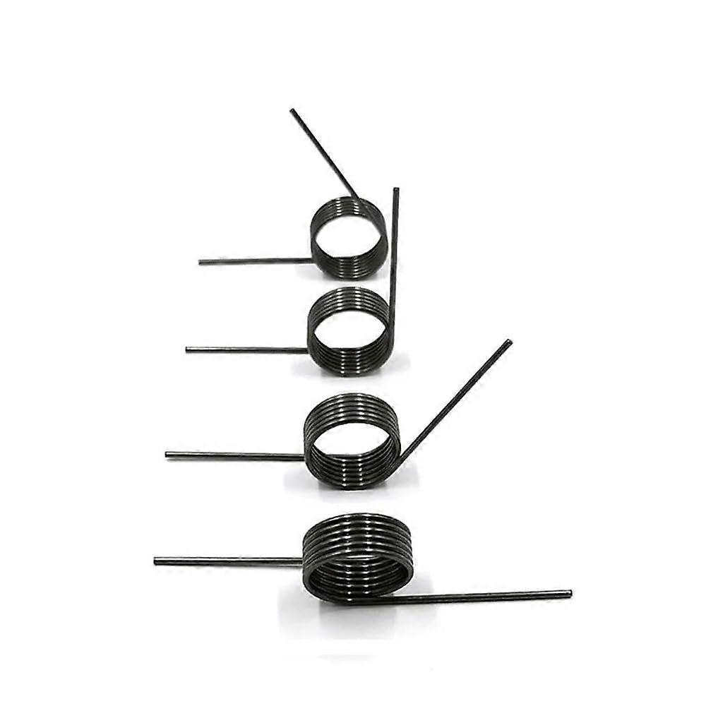 Compression Spring 10pcs WD 1.0mm Angle 60/90/120/180 Degree VShaped Torsion Spring Helical Torsion Spring 65Mn(9 LAPS120DEGREES)