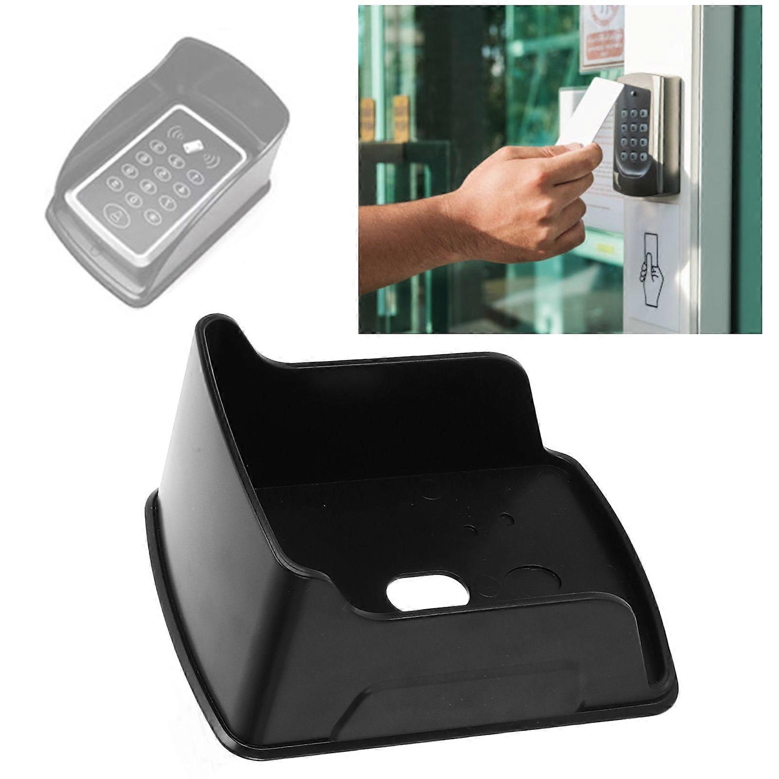SSRGV Door Access Control Machine Waterproof Rainproof Cover Protective Shell Black with Paste Board