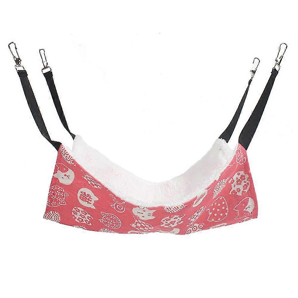 Kedi Hamak, Ayarlanabilir Kayışlar ve Metal Kancalar ile Nefes Alabilir Evcil Hayvan Kafesi Hamak, Kediler İçin Çift Taraflı Asılı Evcil Hayvan Hamak Yatağı, Gelincik, Köpek Yavrusu, Diğer S