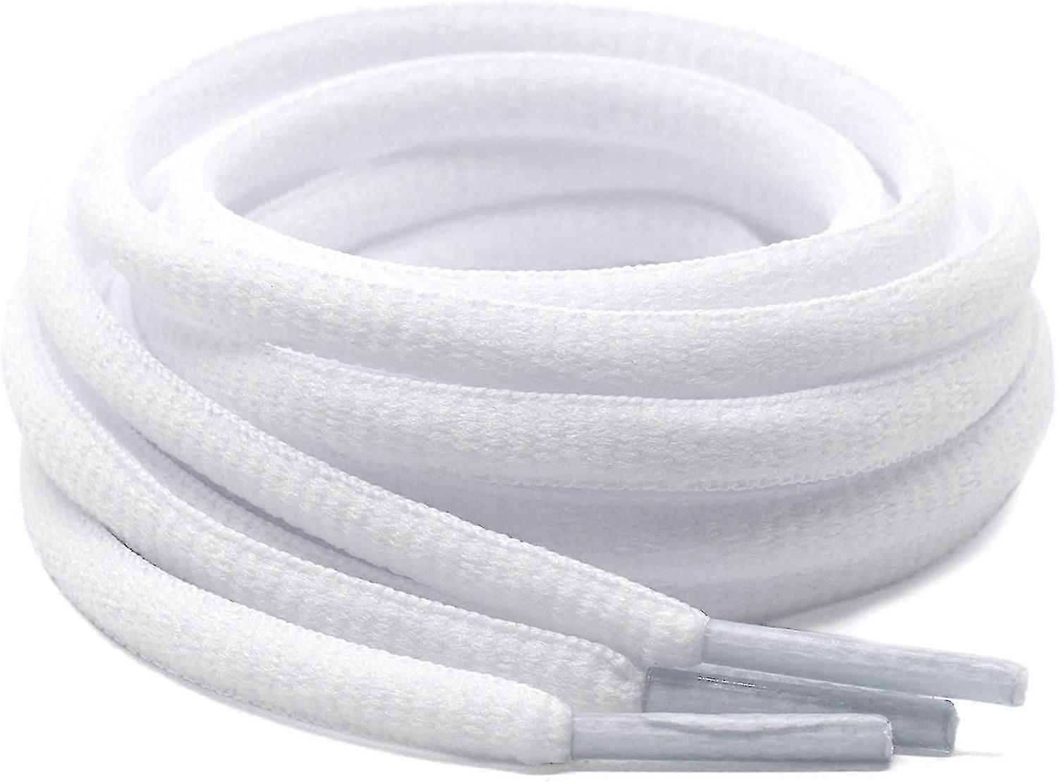 2pair Oval Shoes Laces Half Round Athletic Sport/running Shoe Strings, Red, 80cm