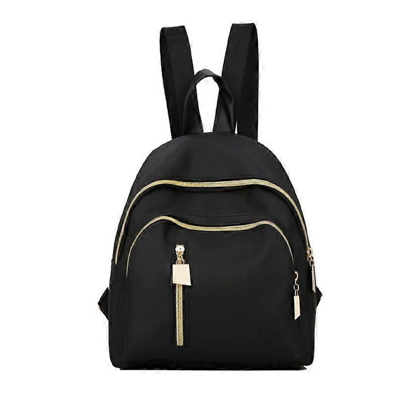 Multifunctional Large Capacity Lightweight Nylon Wallet Backpack, Black, Durable And Convenient