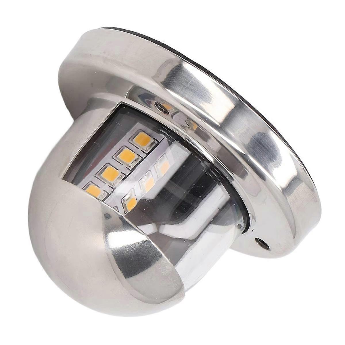 12V DC Boat Anchor Lights 135° White LED Navigation Stern Light IP65 Waterproof 2nm Visibility for M