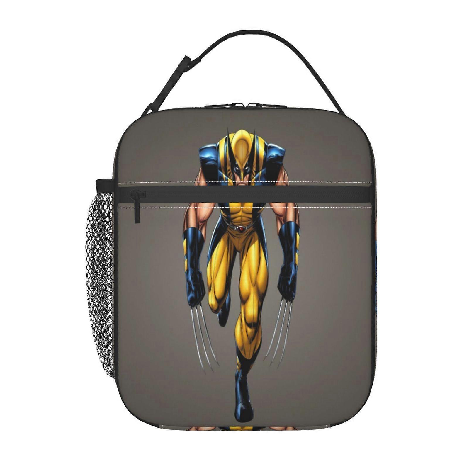 e114 Marvel Comics Lunch Bag with Digital Temperature Display, Real-Time Monitoring of Internal Conditions y114