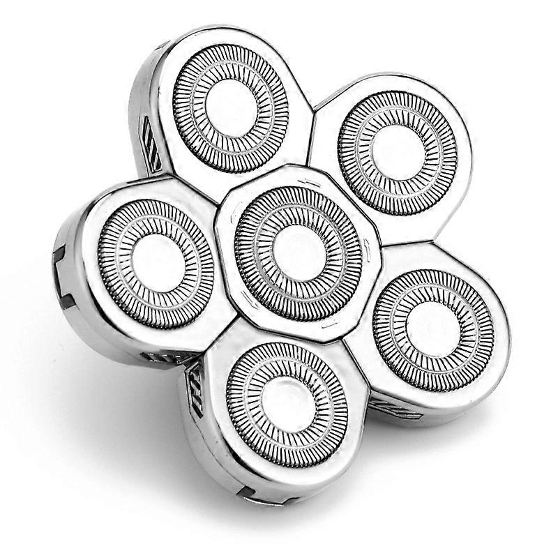 (New) Shaver Replaceable Washable Double Ring Mesh Floating Head 6 Net 6 Knife Net