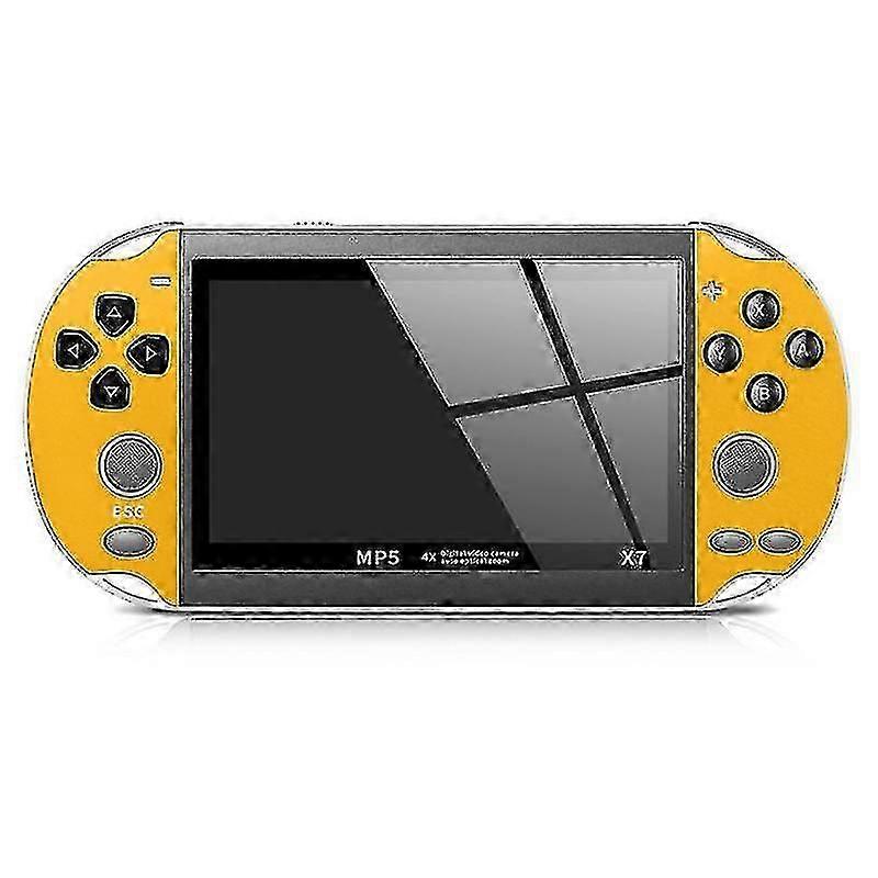 ダブルロッカーアーケードゲーム機ポータブルハンドヘルドビデオゲームコンソール高精細X7 -GSL